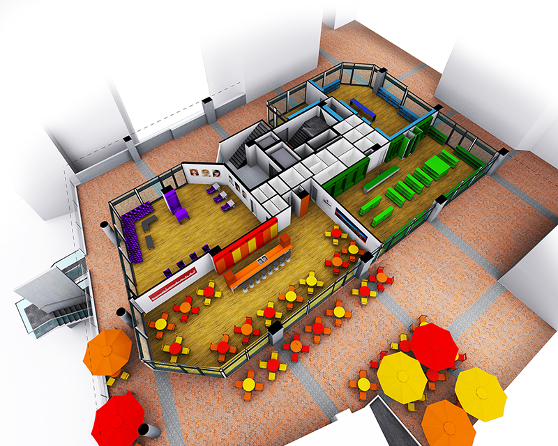 Westermauer Carree 3D Grundriss